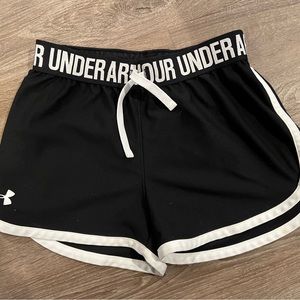 Girls Under Armour shorts, size medium